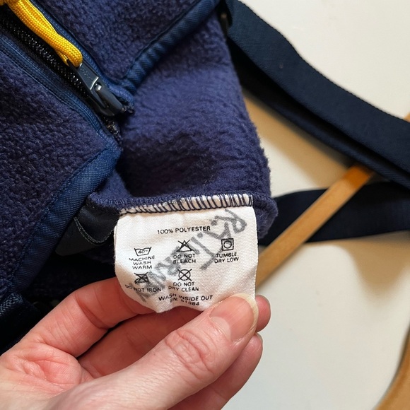 Vintage Patagonia Synchilla Fleece Ski Suit Bib Size XL - Picture 5 of 7